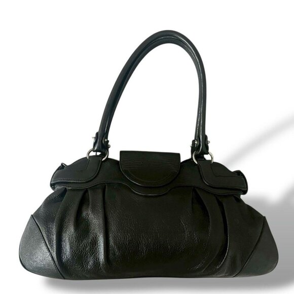 Salvatore Ferragamo black leather handbag - Picture 3 of 11